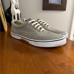 Sperry Gray Deck Men's Shoes sz 11.5